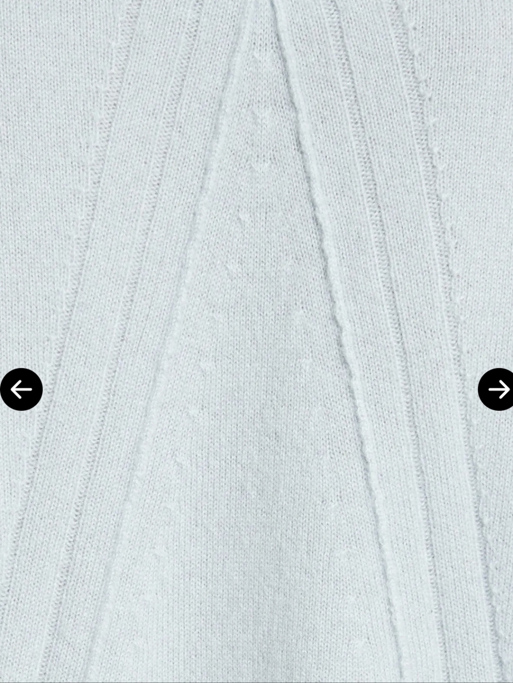 Rag & Bone 100% Cashmere Oversized V-Neck Sweater Light Blue Small Quiet Luxury - Picture 4 of 12